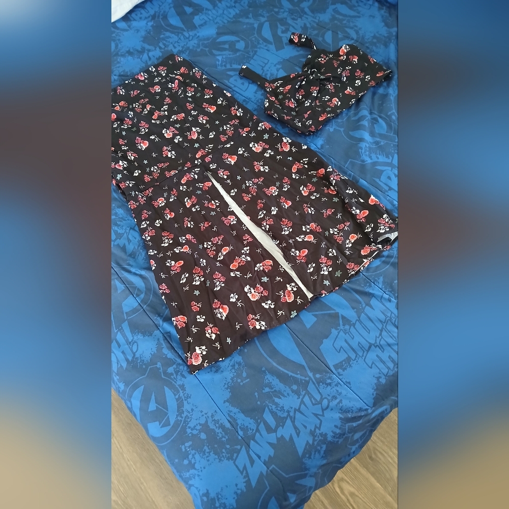 Floral Two-Piece Set